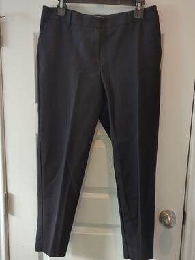 Jones New York Black Straight Leg Dress Pants